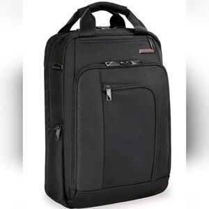 Briggs & Riley VB202-4 Relay Convertible Brief Backpack Black
